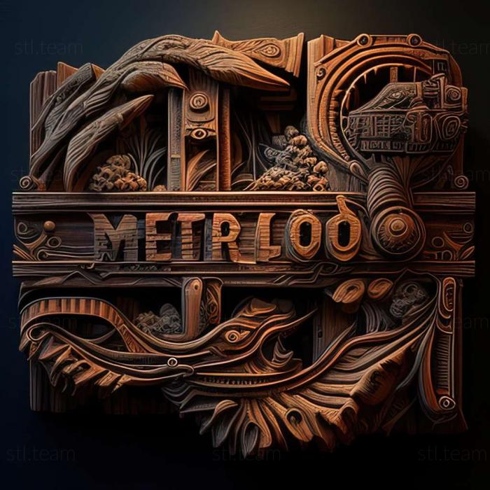 3D model Metro Exodus game (STL)